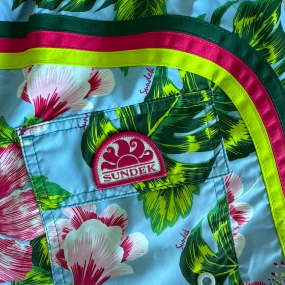 Sundek Women’s “Coast” Boardshorts – Size XS / EU 38 (Ref. W539BDRT3HD) 🌺 - Picture 4 of 9